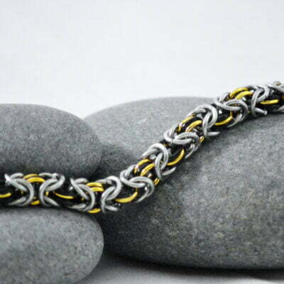 Bracelet Black & Gold