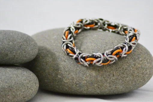Bracelet Black & Orange
