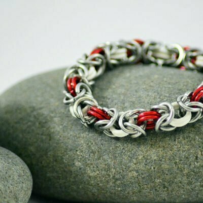 Bracelet Red & White
