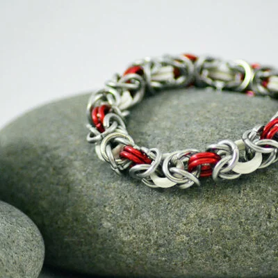 Bracelet Red & White