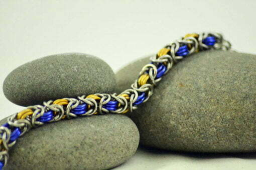 Bracelet - Purple & Gold