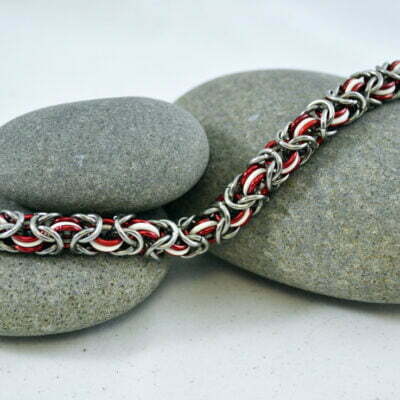 Bracelet Red & White